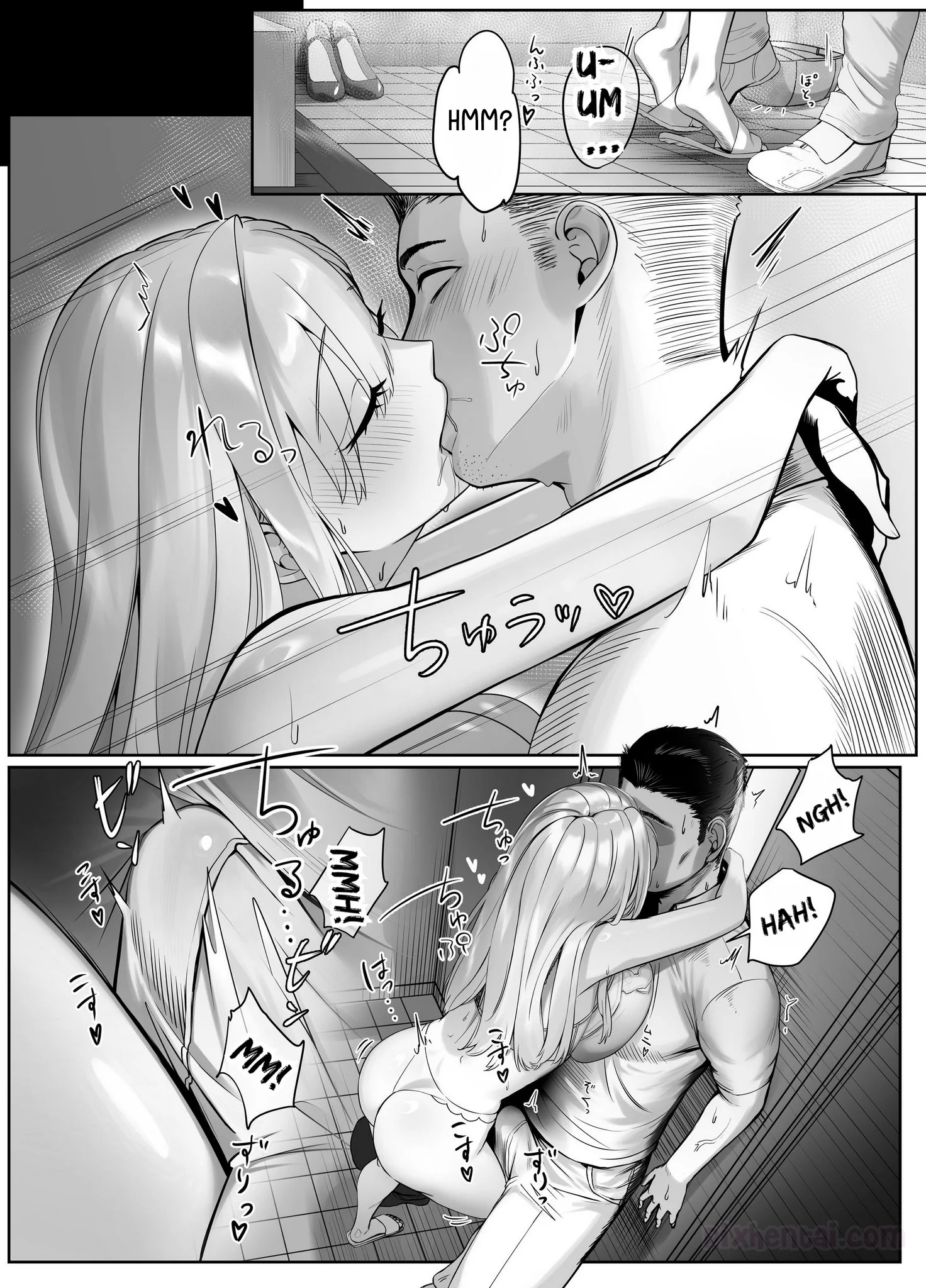 Komik hentai xxx manga sex bokep The Big Breasted Lady at the Delivery Destination Is Way Too Lewd 29